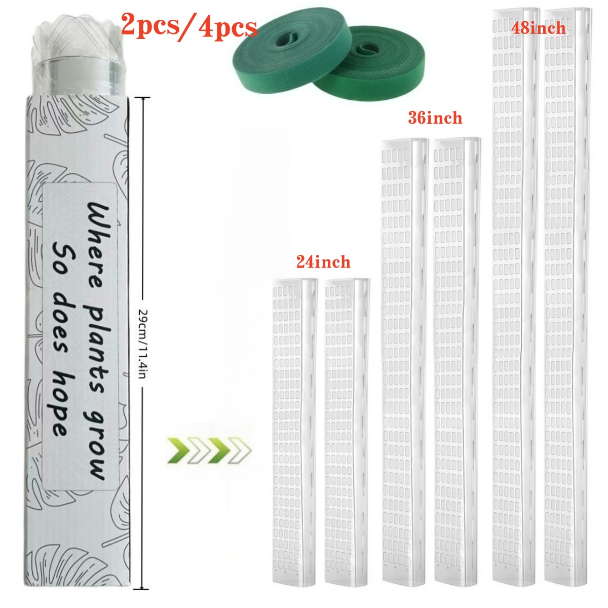 Sphagnum Moss Dry - เสาพลาสติกสำหรับพืชเลื้อย สามารถวางซ้อนกันได้ ใช้สำหรับพืชตระกูลมอนสเตอร่า พร้อมเชือกสำหรับผูกต้นไม้ เหมาะสำหรับปลูกในบ้าน เช่น