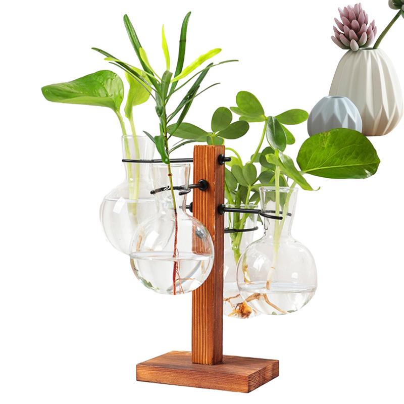 Terrarium พร้อมขาตั้ง Terrariu - Propagation Station Vase บทวิจารณ์และราคา