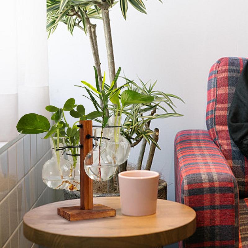 Terrarium พร้อมขาตั้ง Terrariu - Propagation Station Vase บทวิจารณ์และราคา