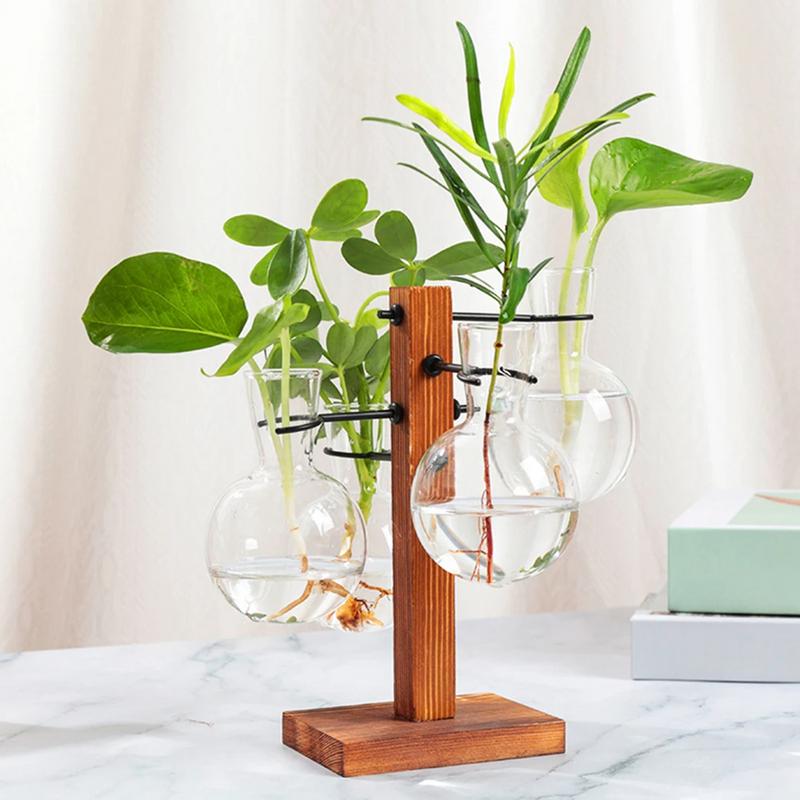 Terrarium พร้อมขาตั้ง Terrariu - Propagation Station Vase บทวิจารณ์และราคา
