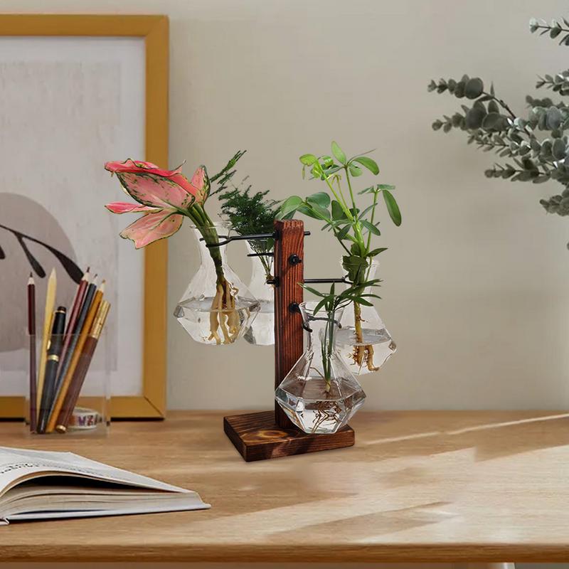 Terrarium พร้อมขาตั้ง Terrariu - Propagation Station Vase บทวิจารณ์และราคา