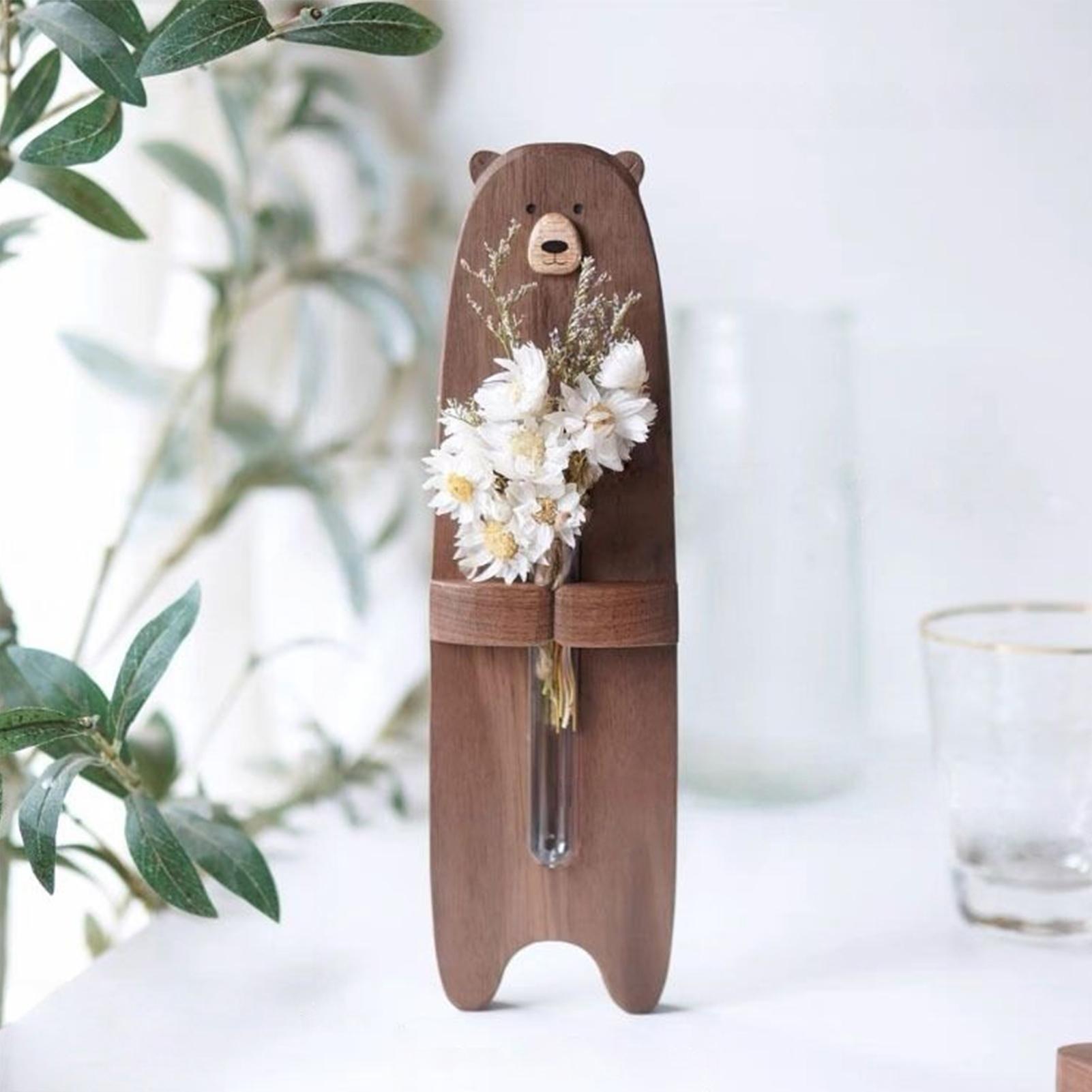 แจกันเพาะชำติดผนังพร้อมฐานไม้  - Propagation Station Vase บทวิจารณ์และราคา